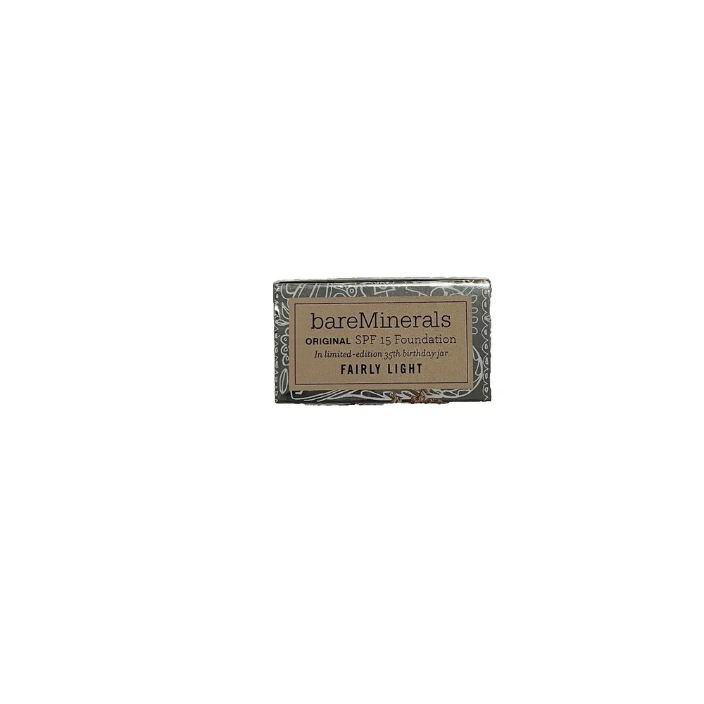 Bare‎ Minerals Original SPF 15 Foundation Limited Edition Fairly Light .28 oz/8g